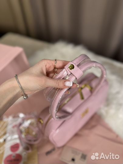 Сумка miu miu pink