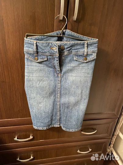 Юбка джинсовая