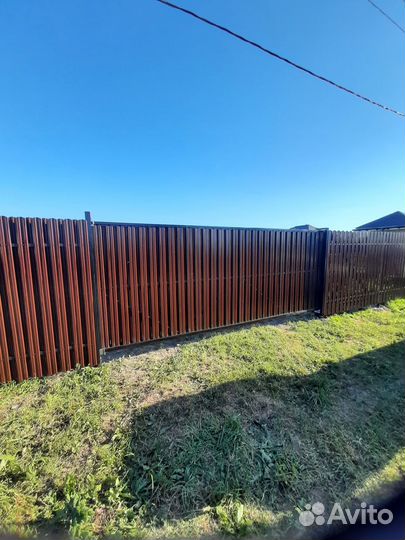 Откатные ворота под ключ