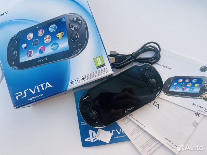 Sony PS Vita прошитая с коробкой