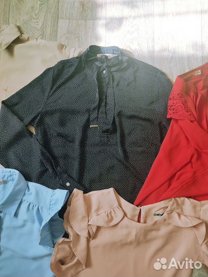 Женские рубашки и блузки пакетом 42 44