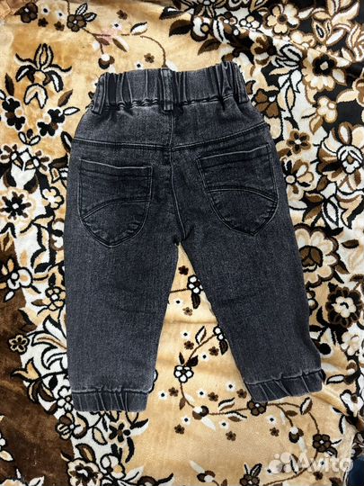 Джинсы джогеры детские