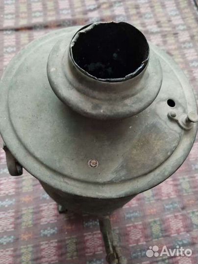 Самовар на дровах старинный