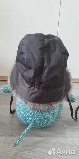 Шапка с мехом кролика Gulliver 52см Новая