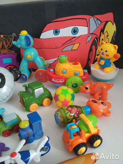 Игрушки пакетом, 35 штук