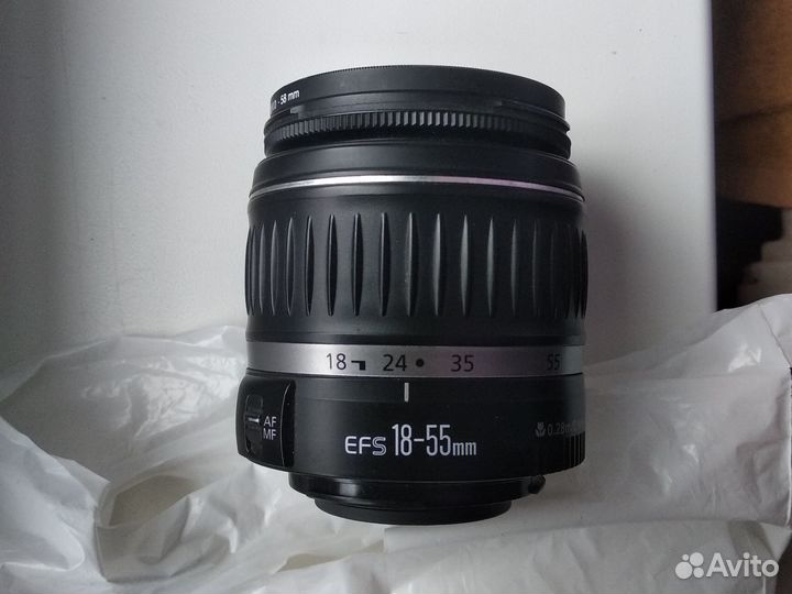 Объектив canon 18-55 mm