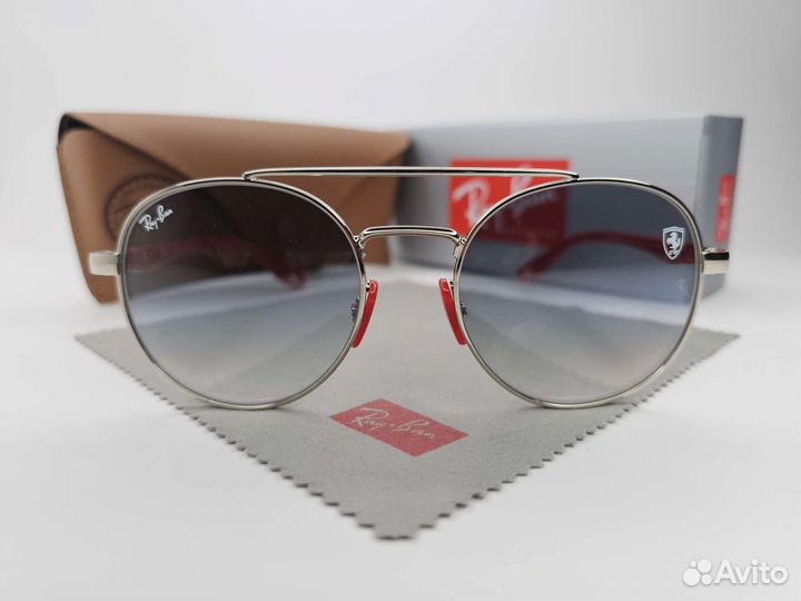 Очки Ray Ban 3696-M F007/32 Ferrari Blue Стекло