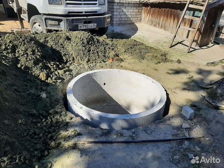 Септик, септик под ключ. Установка, копка. Водопро