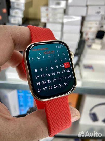Apple watch hk 9 sirees + 2ремня гарантия 2024