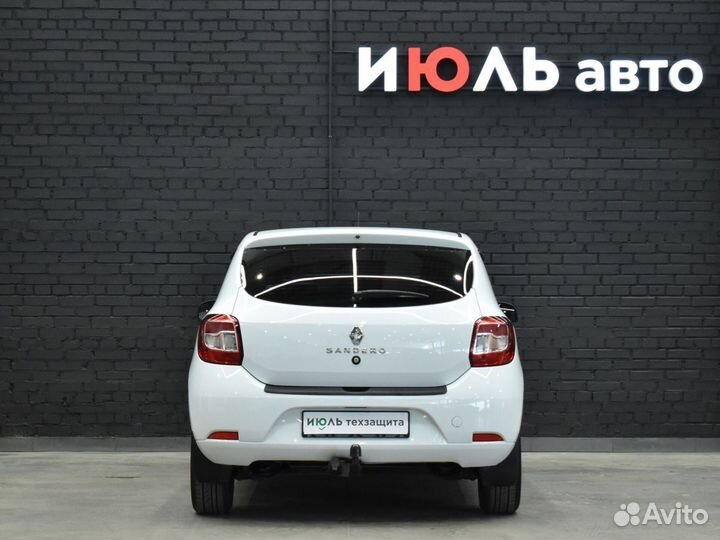 Renault Sandero 1.6 МТ, 2018, 99 691 км