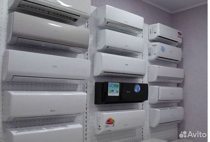 Сплит система с установкой