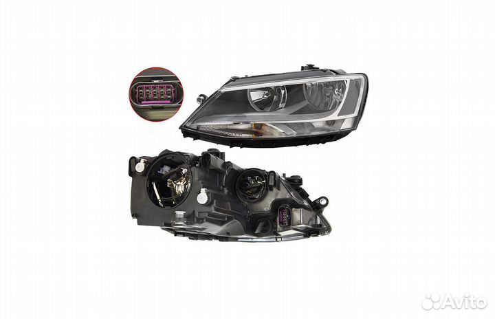 Фара VW Jetta 2011 фонарь Фольксваген Джетта