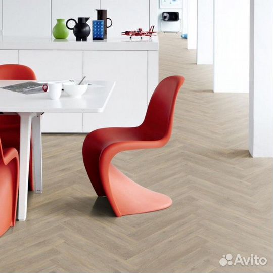 Пвх плитка Kahrs Luxury Tiles Herringbone ltchw211