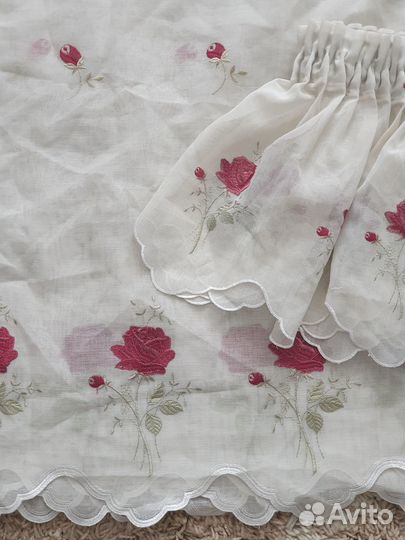 Шторы тюль для кухни