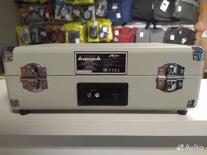 Виниловый проигрыватель Alive Audio clam GLM-01