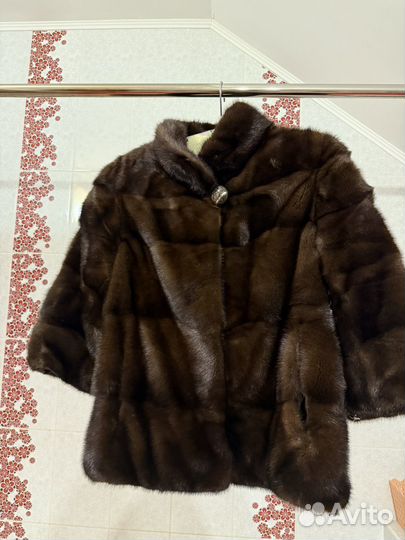 Шуба норковая 46