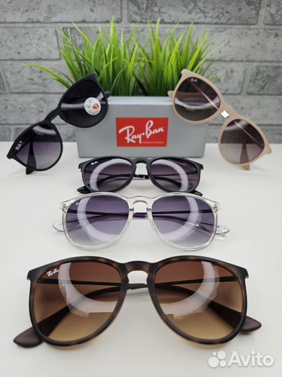 Очки Ray Ban Erika 4171 Бежевые Soft Touch