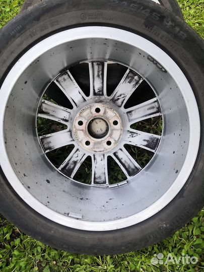 Комплект летних колёс r18