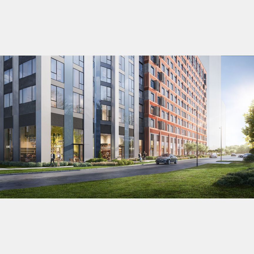 1-к. квартира, 33 м², 36/48 эт.