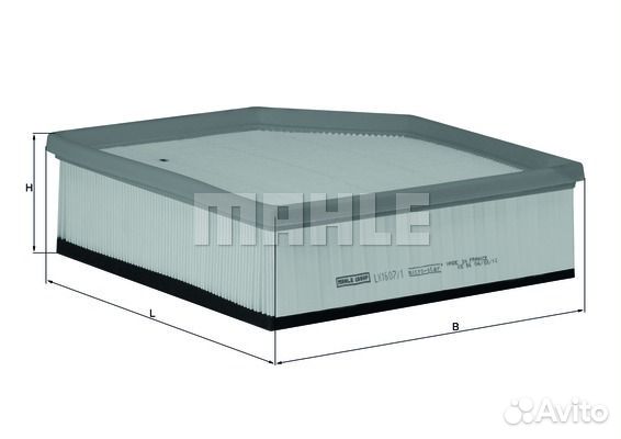 Фильтр воздушный volvo XC90 3.2 06