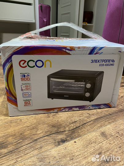 Электрическая мини печь, духовка мини 10 л