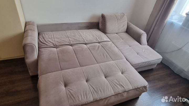 Угловой диван бу аккордеон