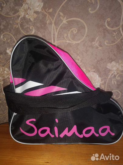 Шлем (защита) и сумка для роликов/коньков