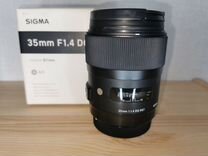 Sigma 35mm f1.4 Art Canon EF