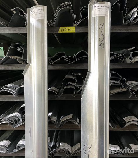 Порог левый Audi 80 (90) B3 1986-1991 (0,8мм)