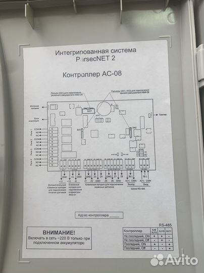 Контролер Parsec AC-08