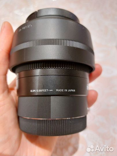 Объектив Sigma 30 mm F1.4 DC DN for Canon EF-M
