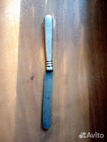 Серебряный нож царских времён 84 пр