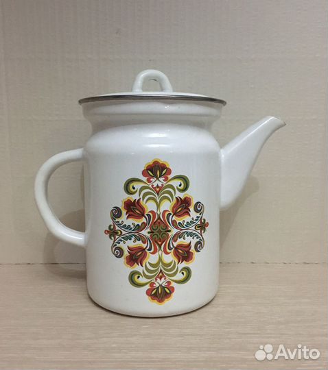 Чайник эмалированный СССР