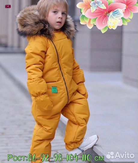 Зимний комбинезон новый