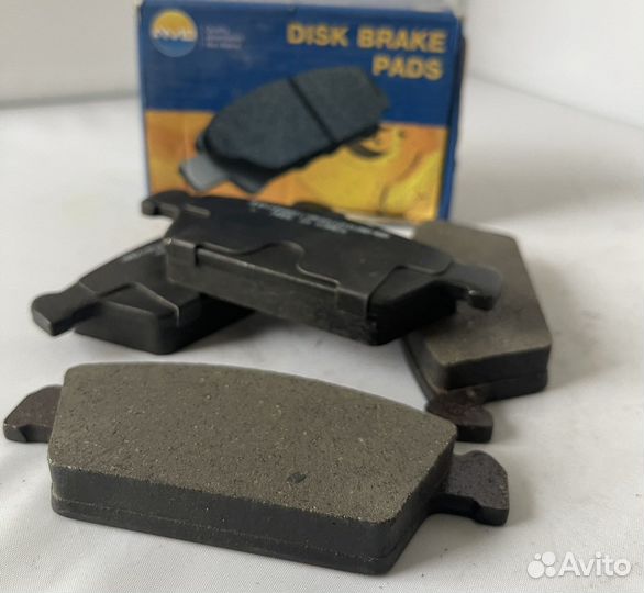 Колодки передние тормозные daewoo Tiko