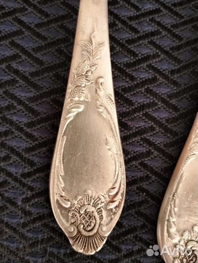 Ложки большие мельхиоровые СССР