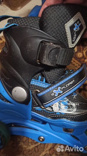 Роликовые коньки детские раздвижные 26-29