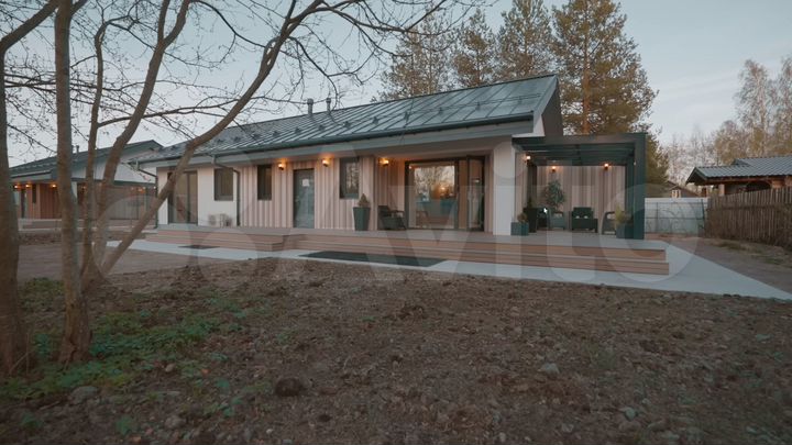 Коттедж 132 м² на участке 10 сот.