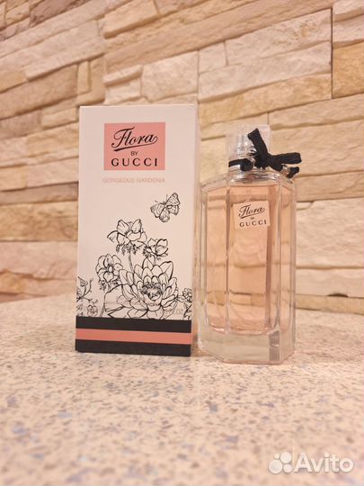 Духи flora BY gucci gorgeous gardenia(100ml)