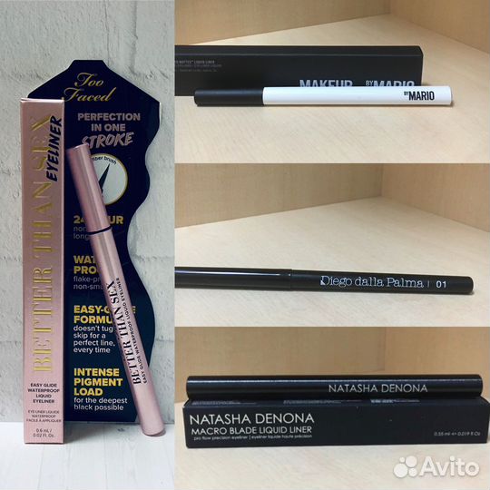 Тушь для ресниц, накладные ресницы