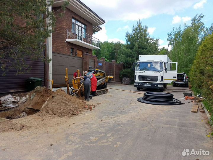 Проколы под дорогой ГНБ