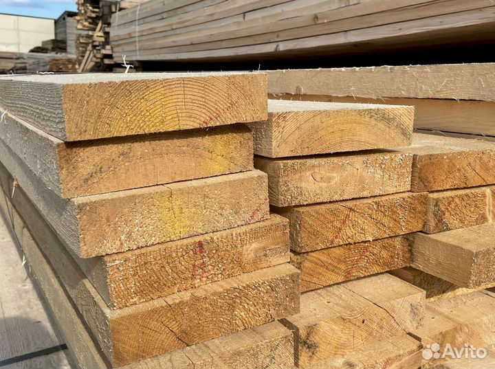 Доска обрезная заборная 2 сорт