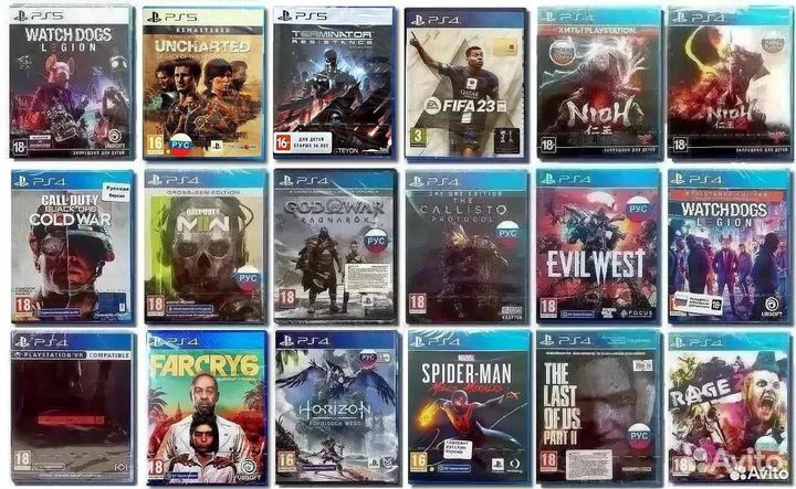 Игры для PlayStation (новые)