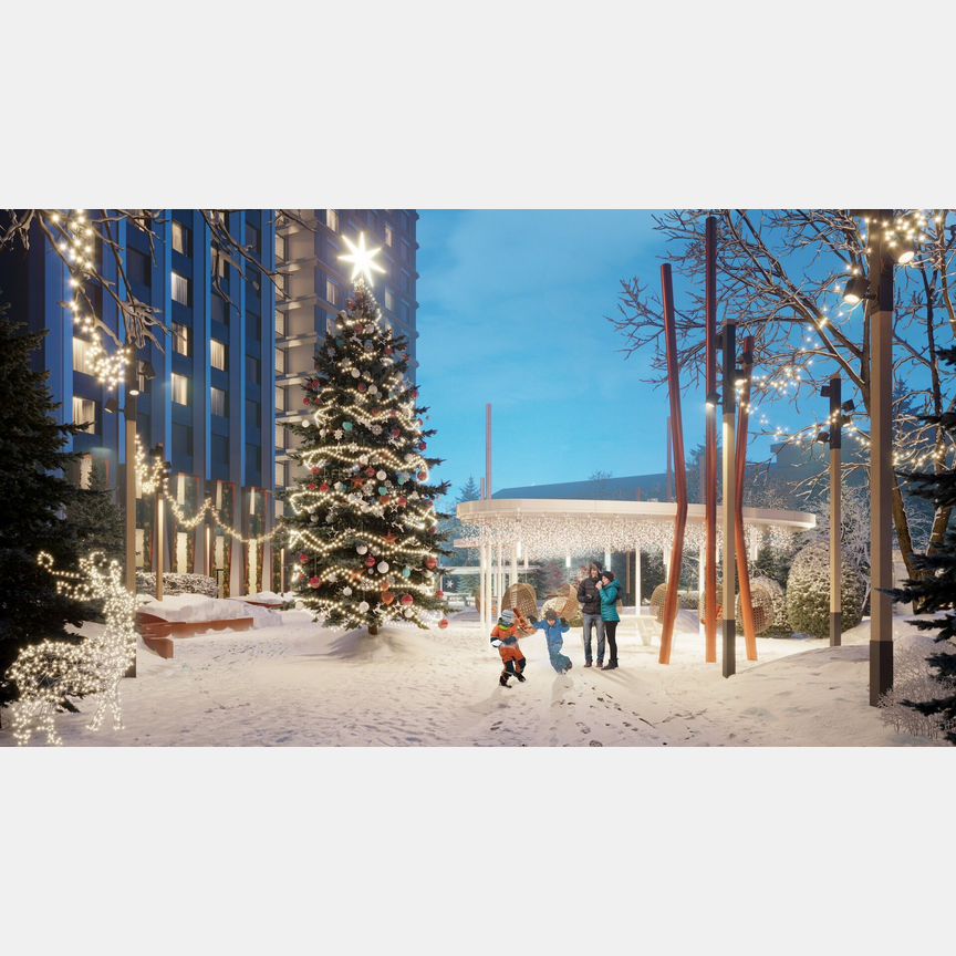 1-к. квартира, 61,9 м², 40/40 эт.