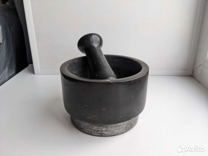 Ступка с пестиком IKEA Икеа мрамор