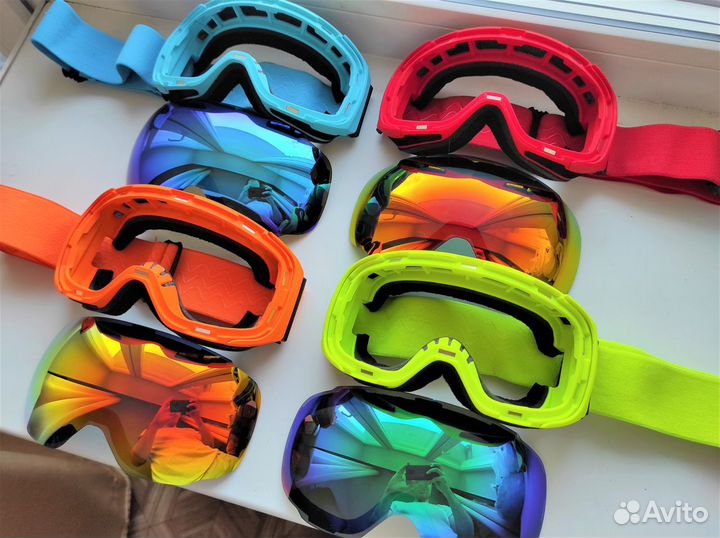 Горнолыжная маска магнитная