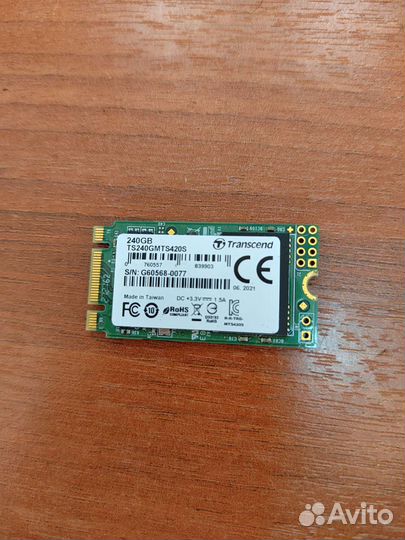 M.2 накопитель Transcend mts420
