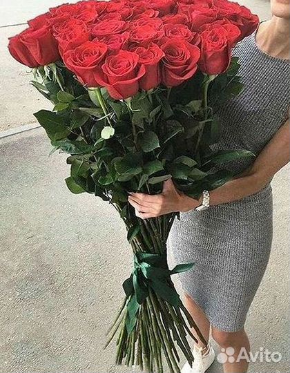 Букет роз 101 роза 51 роза