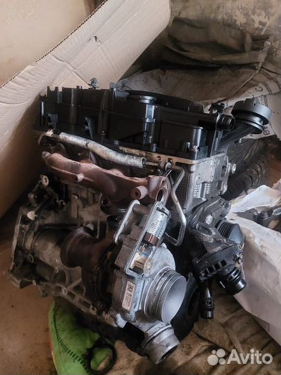 Двигатель на BMW f10 B47d20a на запчасти