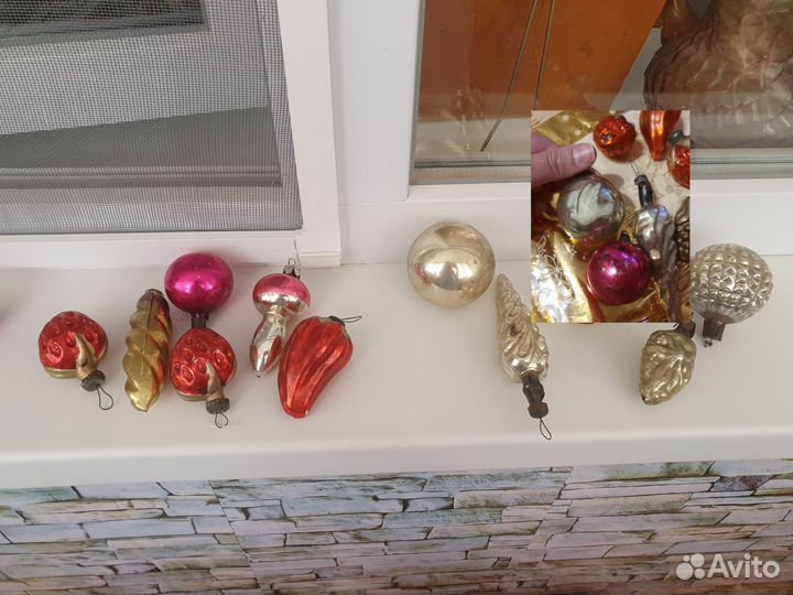 Елочные игрушки СССР